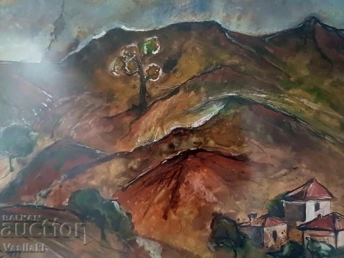Delivery of Beautiful Bulgarian painting.