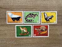 България - Екзотични хищници (1985) MNH