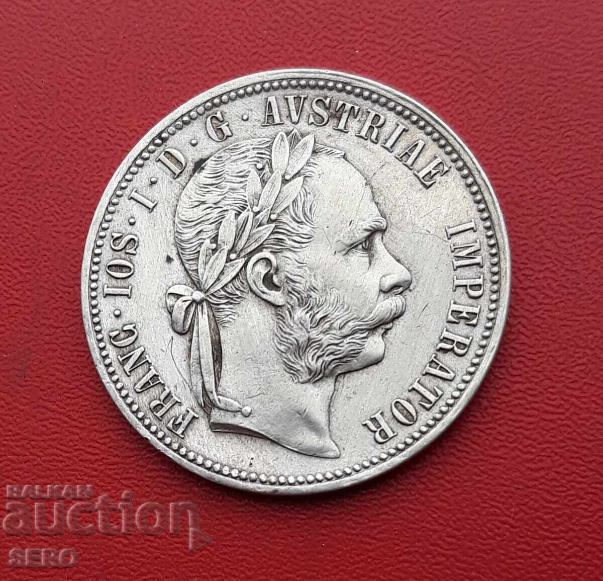 Austria-Hungary-1 florin 1878-very well preserved with price € 35.00 | 68.45 BGN Austria-Hungary-1 florin 1878-very well preserved with price € 35.00 | 68.45 BGN