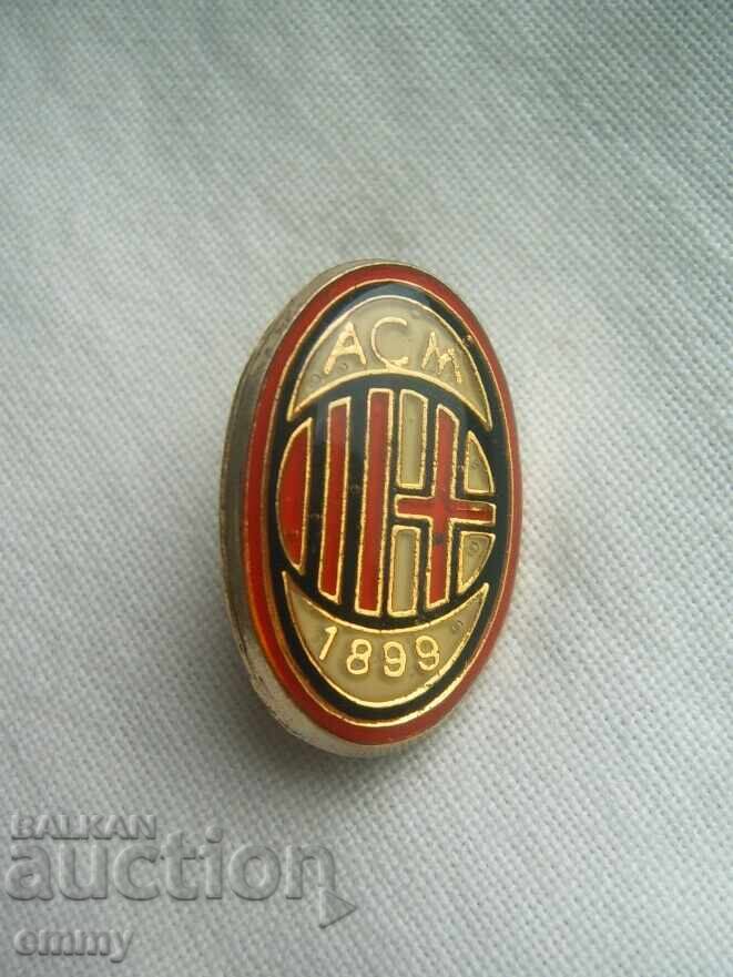 Znachka sport futbol - AK Milan/ AC Milan, Italia Znachka sport futbol - AK Milan/ AC Milan, Italia