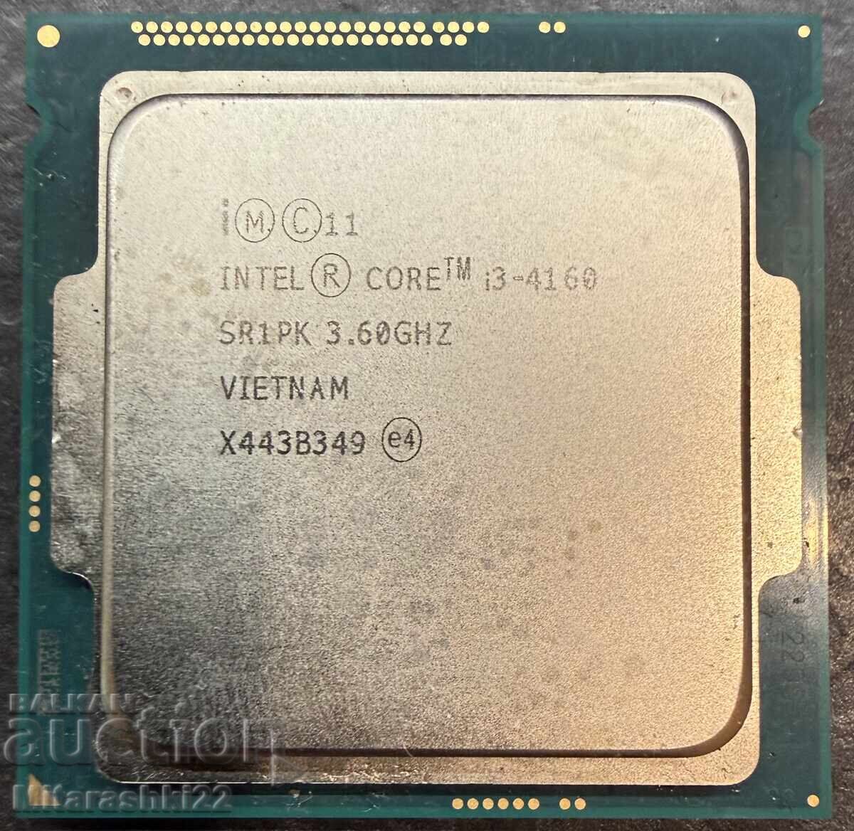 ПРОЦЕСОР INTEL CORE I3 4160 ПРОЦЕСОР INTEL CORE I3 4160