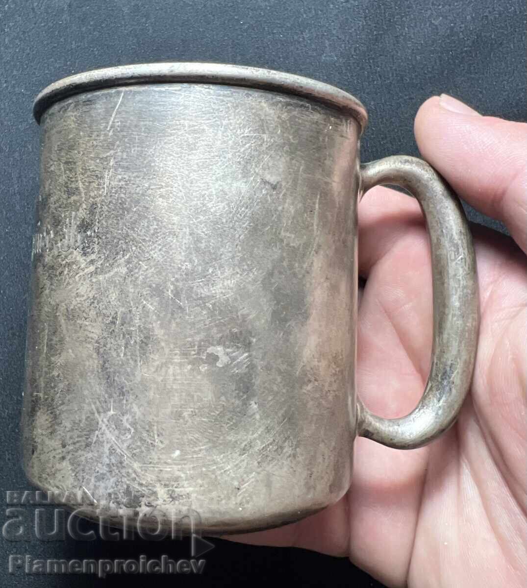 Licitație DESCOPERIRE PAHAR DIN ARGINT AL TREILEA REICH 1931 86 GRAME