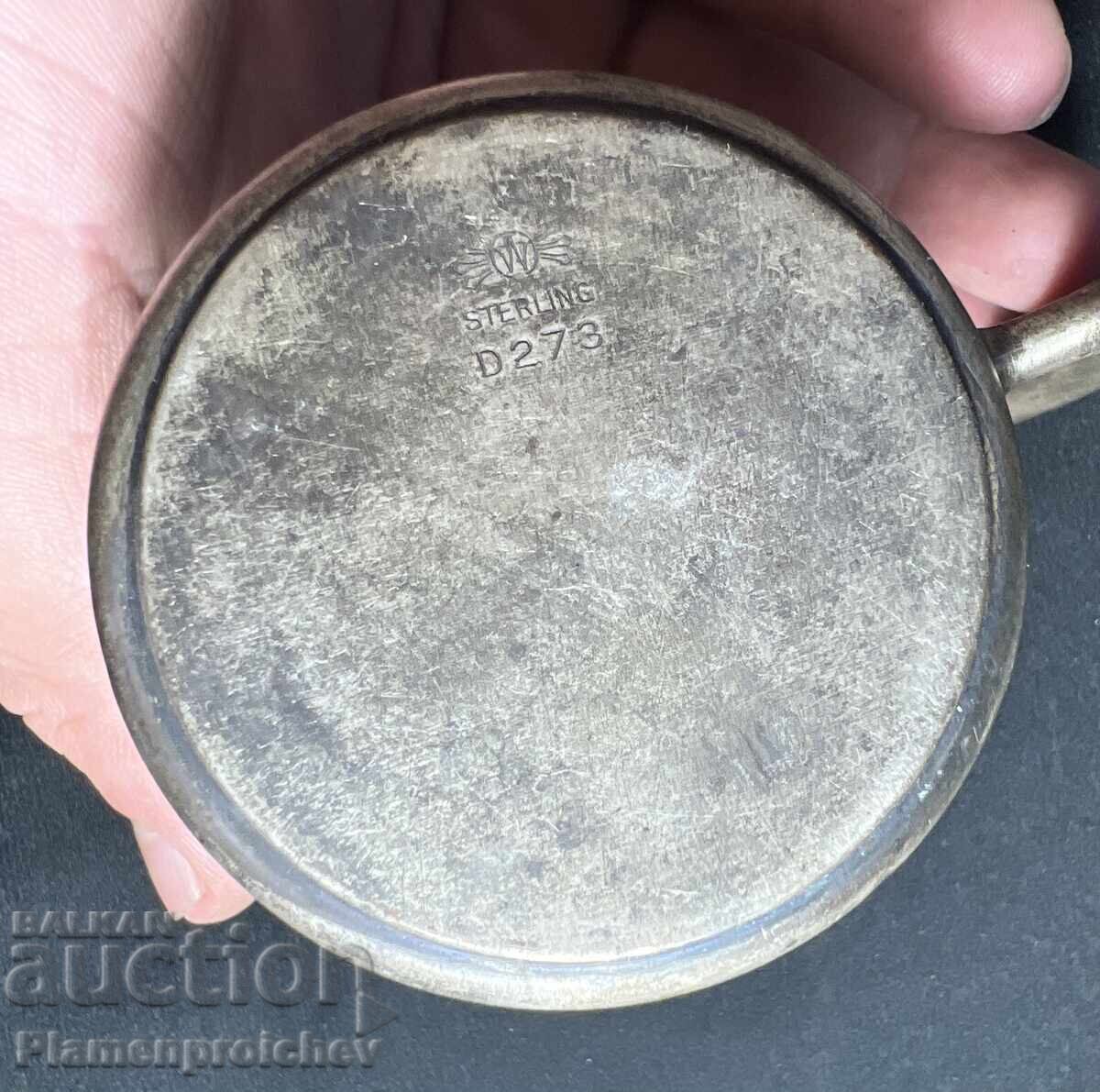 Livrarea DESCOPERIRE PAHAR DIN ARGINT AL TREILEA REICH 1931 86 GRAME