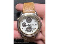 УНИКАЛЕН МЪЖКИ ЧАСОНИК PULSAR CHRONOGRAPH ALARM