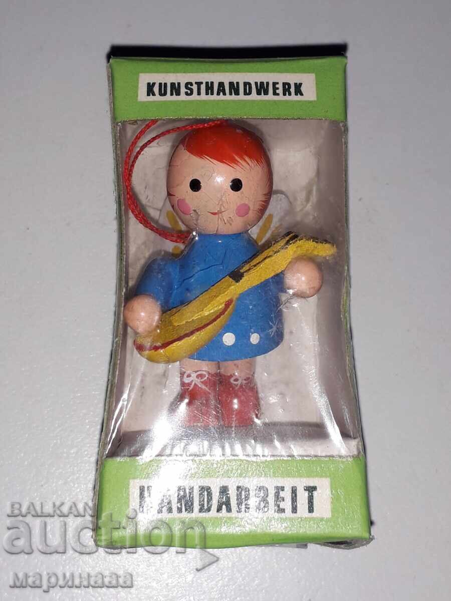 WOODEN CHRISTMAS TREE ORNAMENT. GERMANY