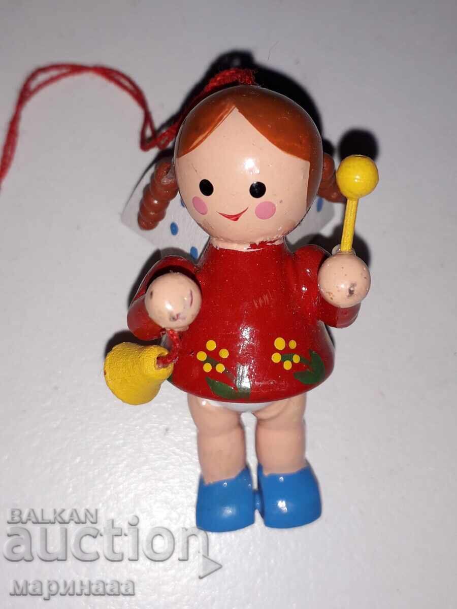 Licitație FIGURINĂ DIN LEMN PENTRU BRAD. GERMANIA Licitație FIGURINĂ DIN LEMN PENTRU BRAD. GERMANIA