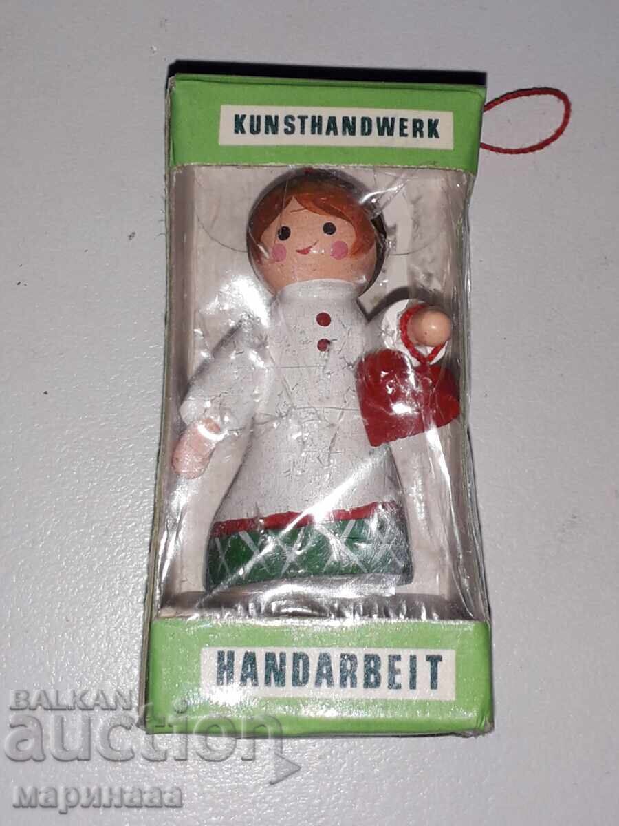 FIGURINĂ DIN LEMN PENTRU BRAD. GERMANIA FIGURINĂ DIN LEMN PENTRU BRAD. GERMANIA