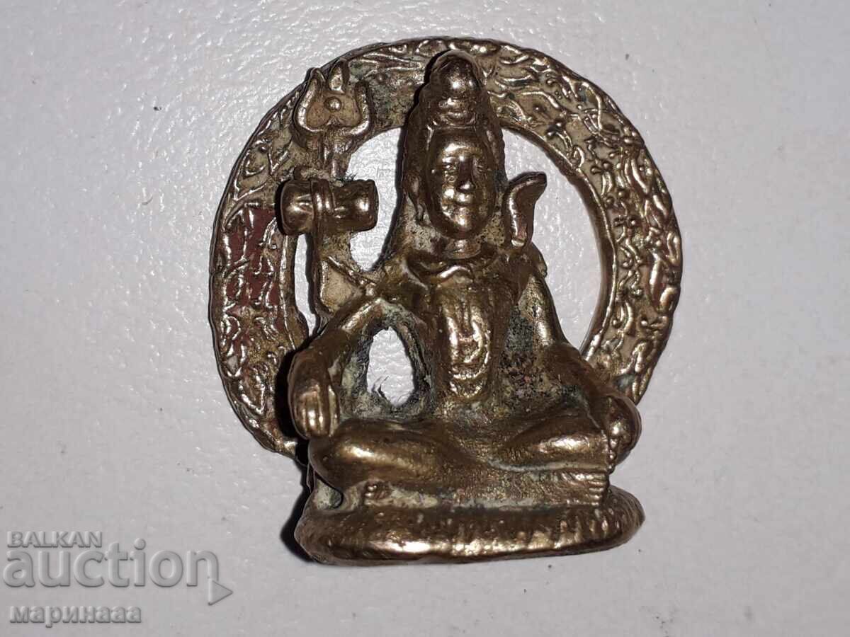 MINIATURE FIGURE. BRASS MINIATURE FIGURE. BRASS