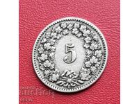 Швейцария-5 рапен 1901