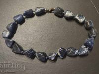 Luxurious Sodalite necklace, large, beautiful links