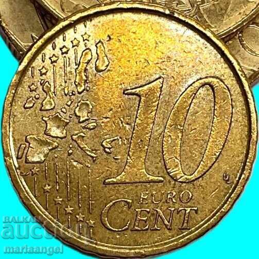 10 euro cents 2003 Spain with price € 0.34 | 0.66 BGN 10 euro cents 2003 Spain with price € 0.34 | 0.66 BGN