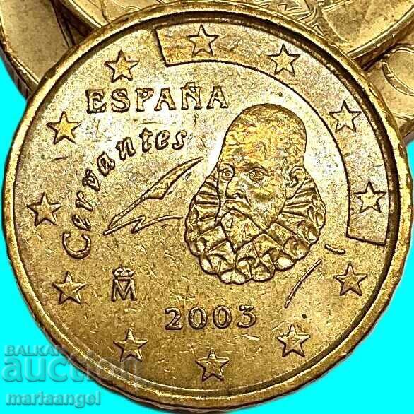 Auction 10 euro cents 2003 Spain Auction 10 euro cents 2003 Spain