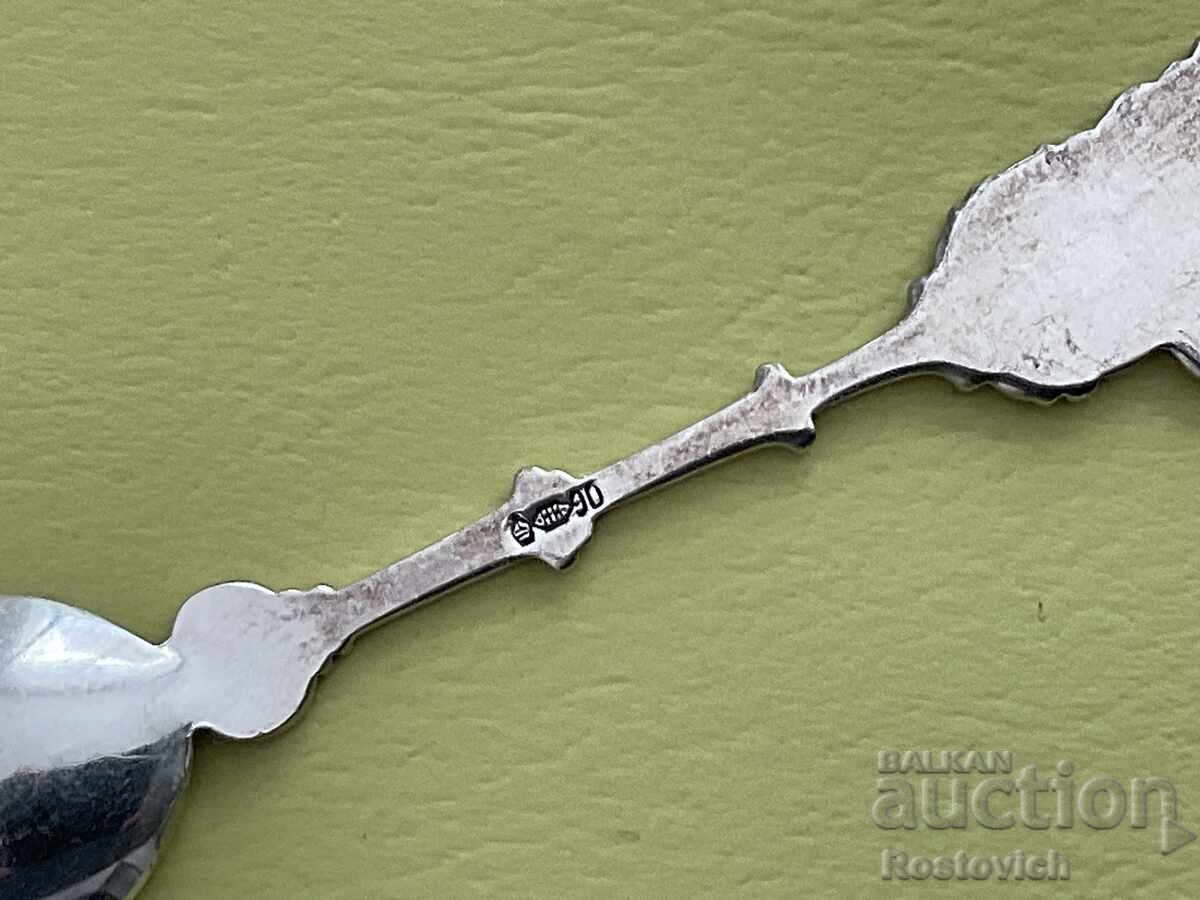 Auction Silver-plated spoon "Koopvaarder", Netherlands Auction Silver-plated spoon "Koopvaarder", Netherlands