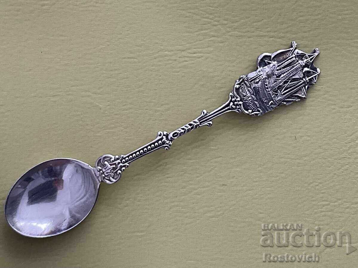 Silver-plated spoon "Koopvaarder", Netherlands Silver-plated spoon "Koopvaarder", Netherlands