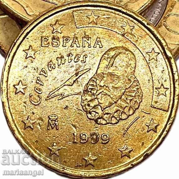 10 λεπτά του ευρώ 1999 Ισπανία - 7