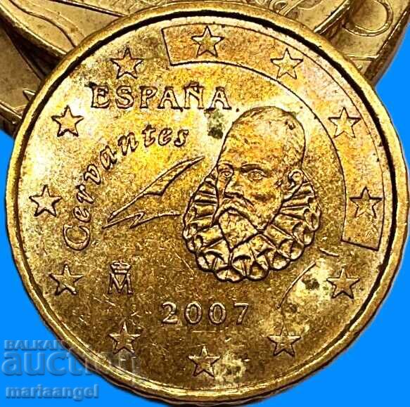 10 евро цента 2007 Испания - 5 10 евро цента 2007 Испания - 5