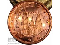 5 euro cenți 2003 Spania