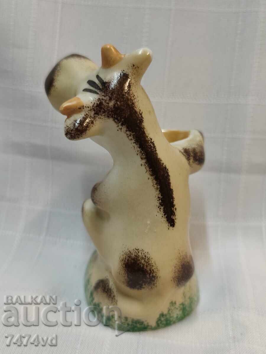 Auction  Old ceramic figurine, Dulevo Porcelain Factory