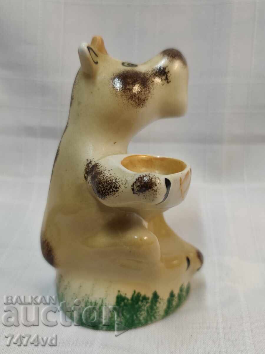 Delivery of Old ceramic figurine, Dulevo Porcelain Factory