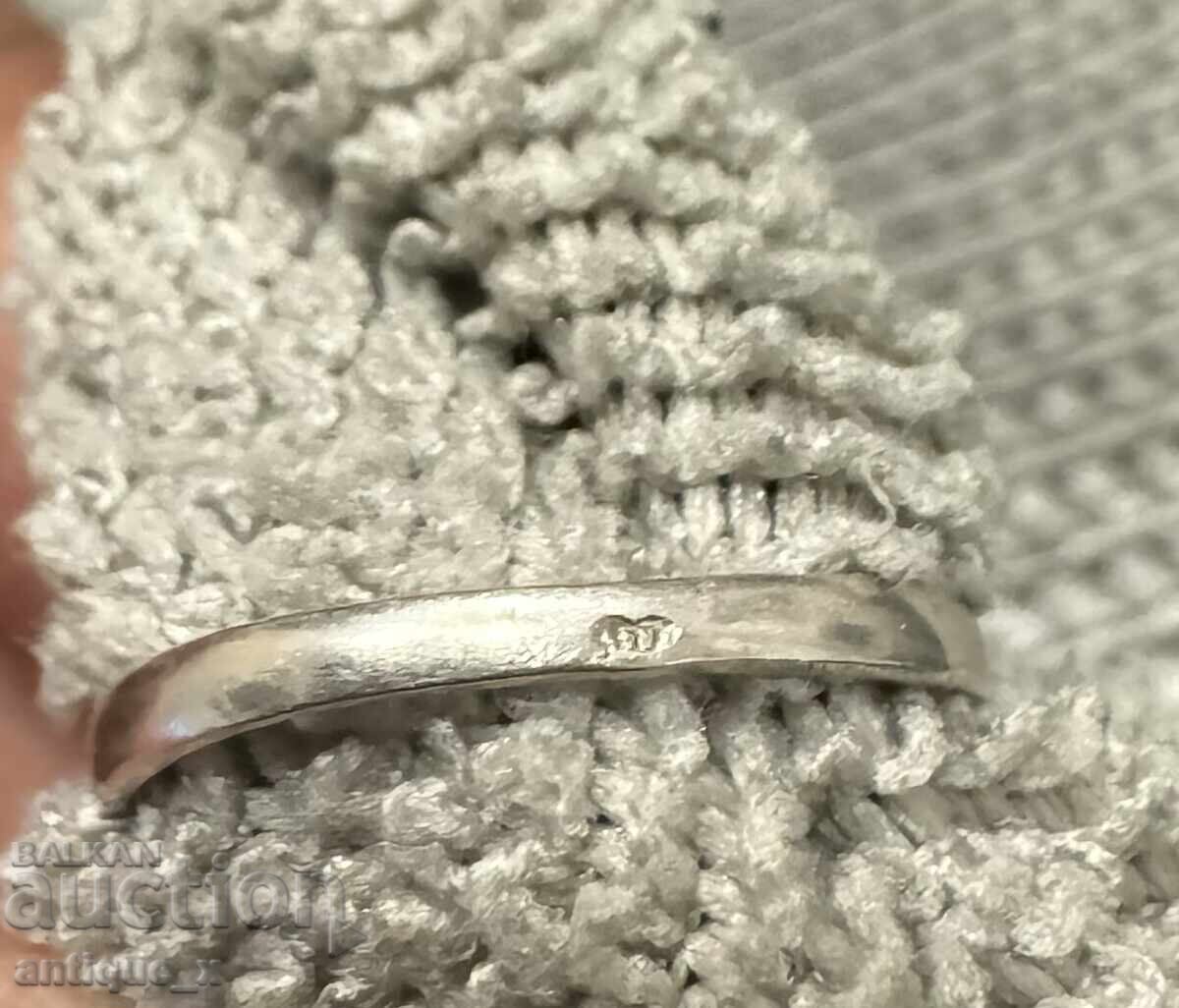 Levski Sofia - royal football silver enameled ring - 6 Levski Sofia - royal football silver enameled ring - 6