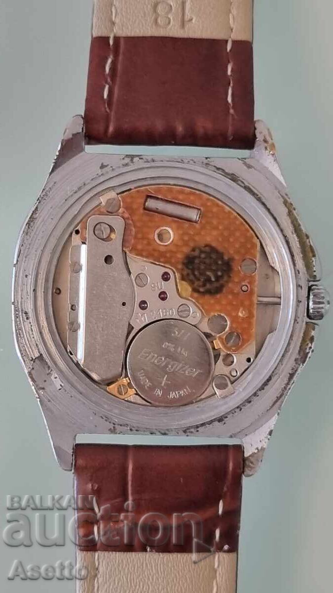 Παράδοση Ρολόι Poljot Quartz, σπάνιο, BZTS Παράδοση Ρολόι Poljot Quartz, σπάνιο, BZTS