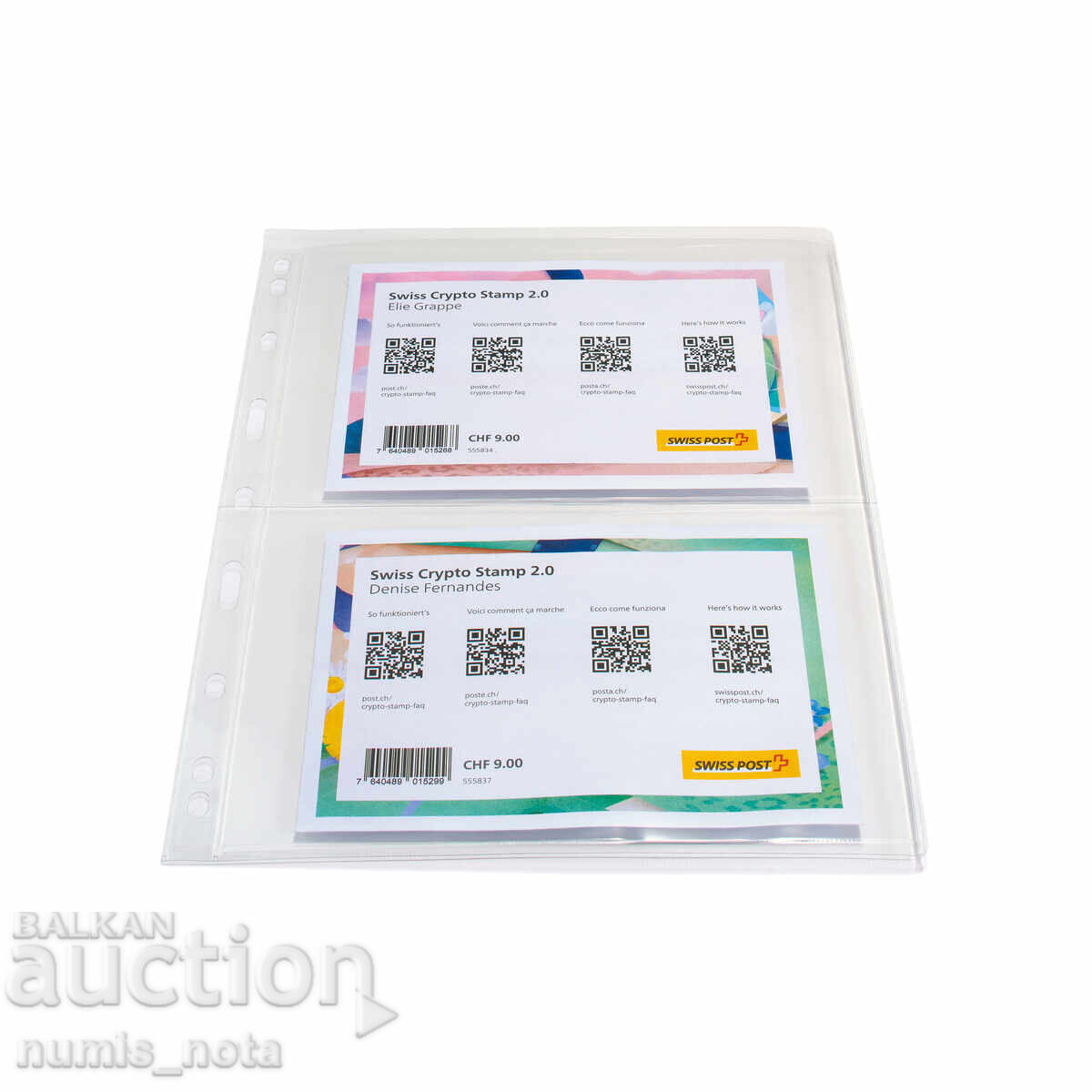 Auction Banknote sheets from the Leuchtturm VARIO system - C2 Auction Banknote sheets from the Leuchtturm VARIO system - C2