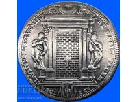 Scudo 1675 Vatican Piastra 31g 44mm Clement X argint