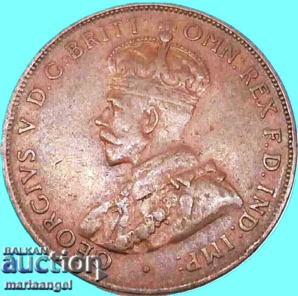 Australia 1 Penny 1927 30mm Bronze - 6 Australia 1 Penny 1927 30mm Bronze - 6