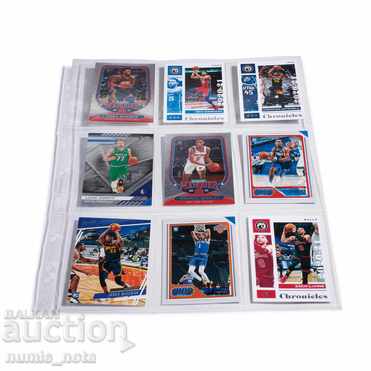 Auction GRANDE album sheets transparent TCF PRO Auction GRANDE album sheets transparent TCF PRO