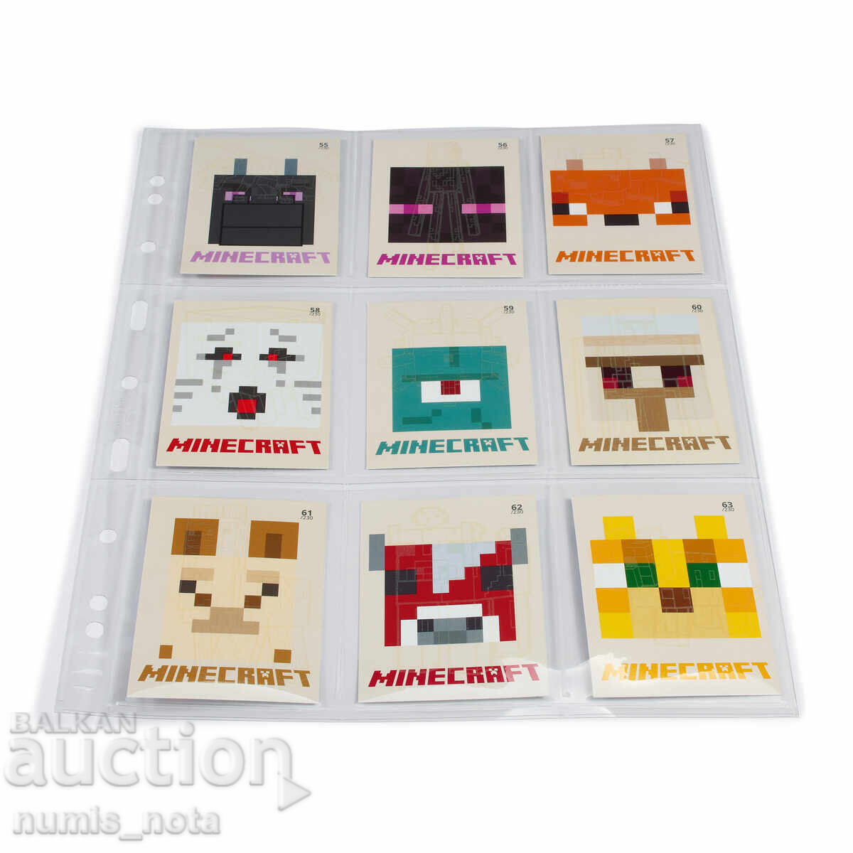 GRANDE album sheets transparent TCF PRO - 5 GRANDE album sheets transparent TCF PRO - 5