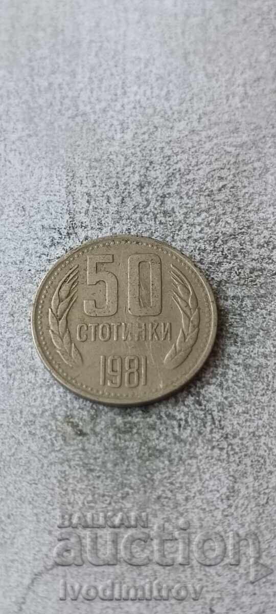 50 de cenți 1981