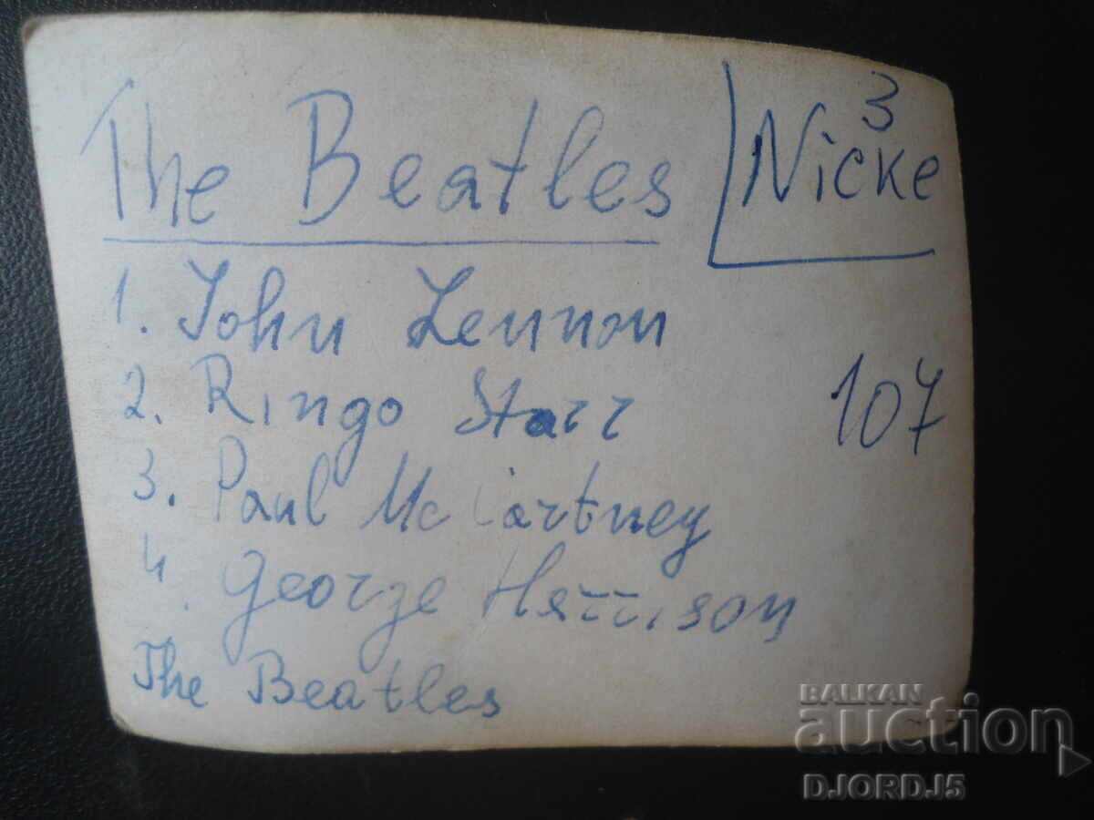 THE BEATLES, Стара снимка с цена € 1.00 | 1.96 лв. THE BEATLES, Стара снимка с цена € 1.00 | 1.96 лв.