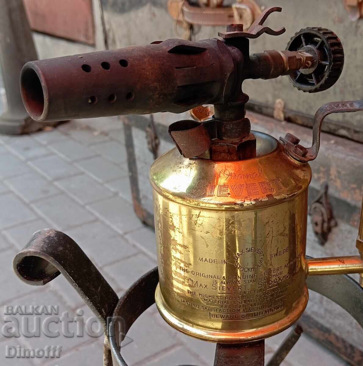 Παράδοση Sievert φλόγιστρο βενζίνης ορειχάλκινο