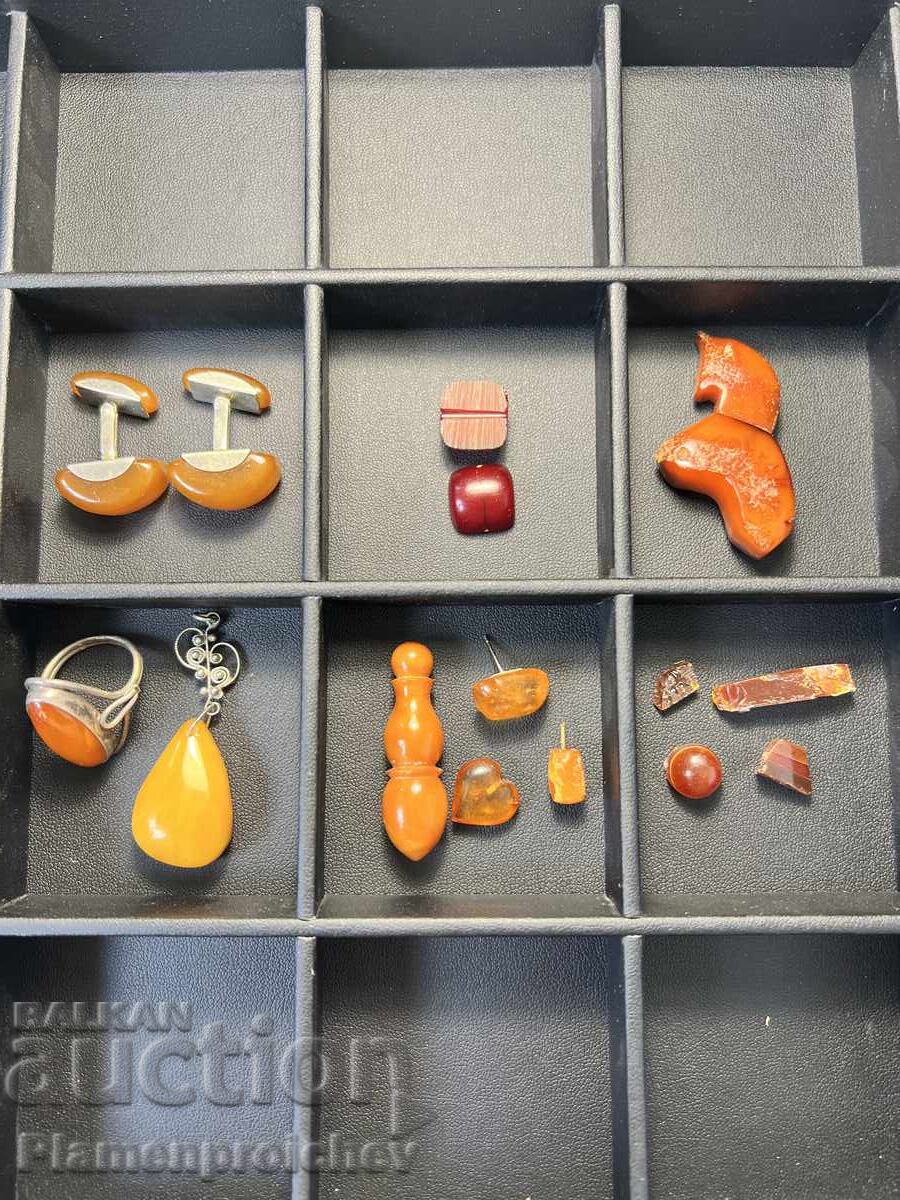31 GRAMS YELLOW AND RED AMBER 31 GRAMS YELLOW AND RED AMBER