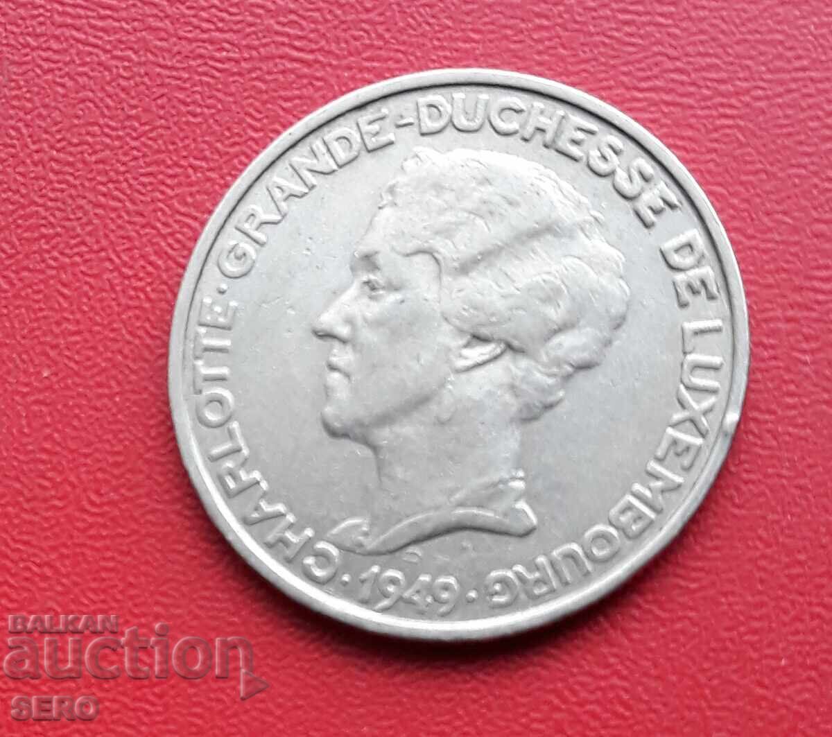 Luxemburg-5 franci 1949 cu preț € 0.81 | 1.58 BGN