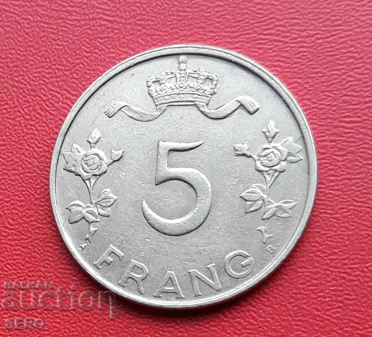 Luxemburg-5 franci 1949