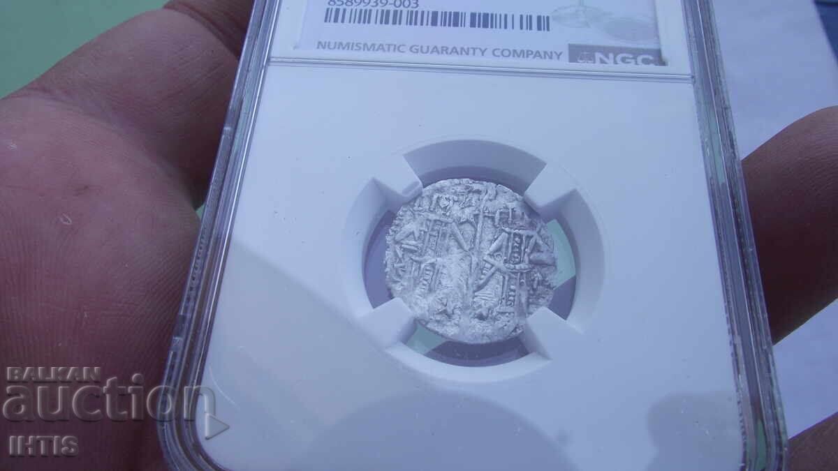 Licitație MONEDĂ-Groș de Țar Ioan Alexandru-NGC-AU58-de la 0,01€ Licitație MONEDĂ-Groș de Țar Ioan Alexandru-NGC-AU58-de la 0,01€