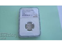 MONEDĂ-Groș de Țar Ioan Alexandru-NGC-AU58-de la 0,01€