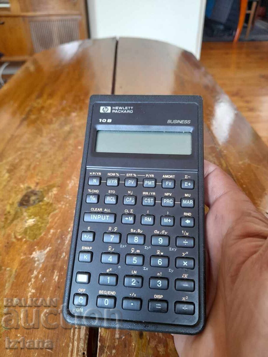 HP Business 10B Calculator with price € 32.00 | 62.59 BGN HP Business 10B Calculator with price € 32.00 | 62.59 BGN
