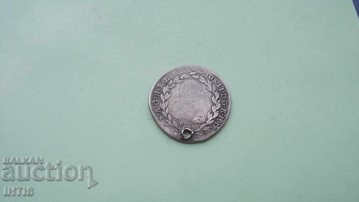 MONEDĂ-20 creițari -1781 Austria /Iosif al II-lea/ - de la 0,01€ - 5 MONEDĂ-20 creițari -1781 Austria /Iosif al II-lea/ - de la 0,01€ - 5