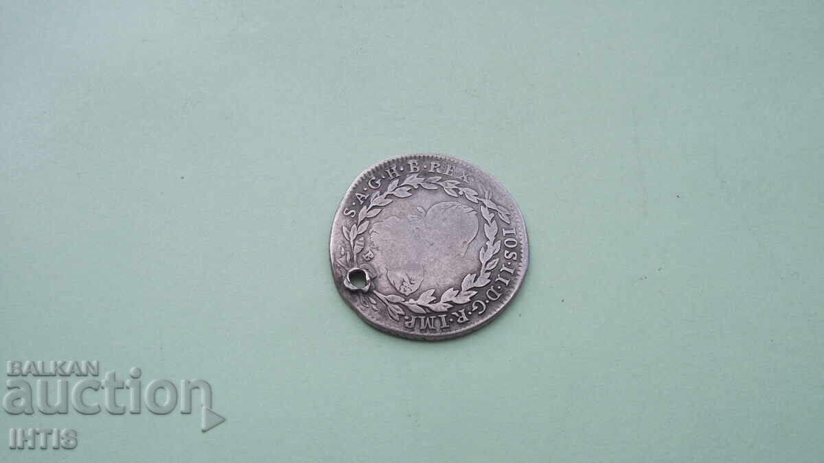 MONEDĂ-20 creițari -1781 Austria /Iosif al II-lea/ - de la 0,01€ - 6 MONEDĂ-20 creițari -1781 Austria /Iosif al II-lea/ - de la 0,01€ - 6