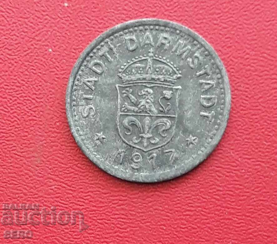 Germany-Hesse-Darmstadt-10 Pfennig 1917 with price € 2.51 | 4.91 BGN