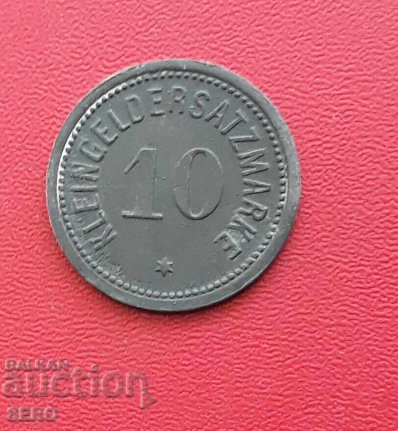 Germany-Hesse-Darmstadt-10 Pfennig 1917