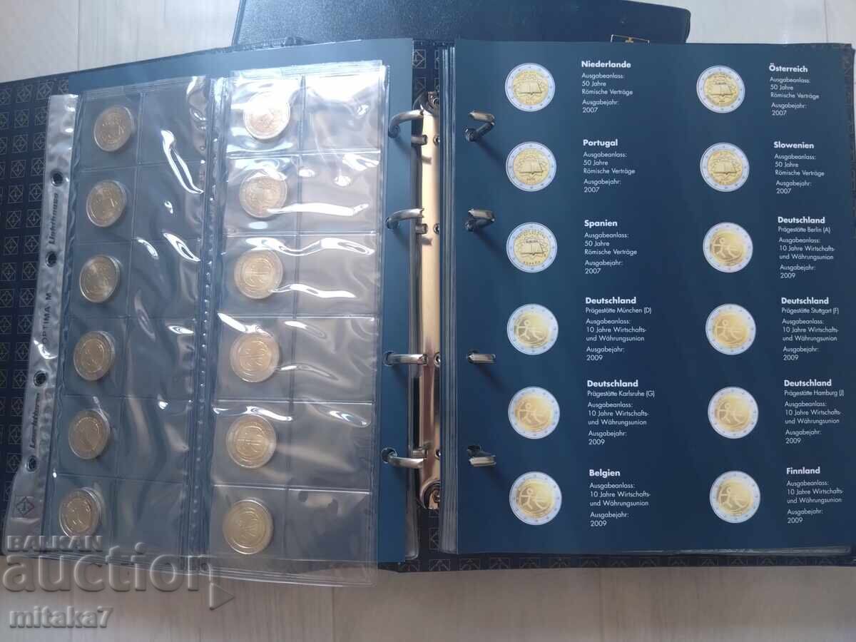 Аукцион Албум с 48*2 евро монети Аукцион Албум с 48*2 евро монети