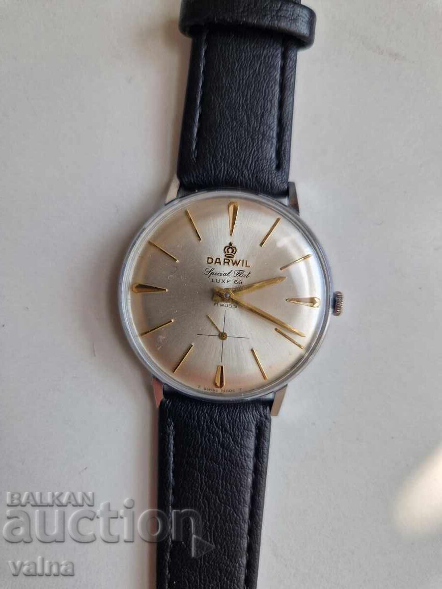 DARWIL, cal FHF 81, 17 jewels, Swiss, като нов! ТОП! DARWIL, cal FHF 81, 17 jewels, Swiss, като нов! ТОП!