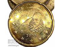 20 euro cents 2003 Spain