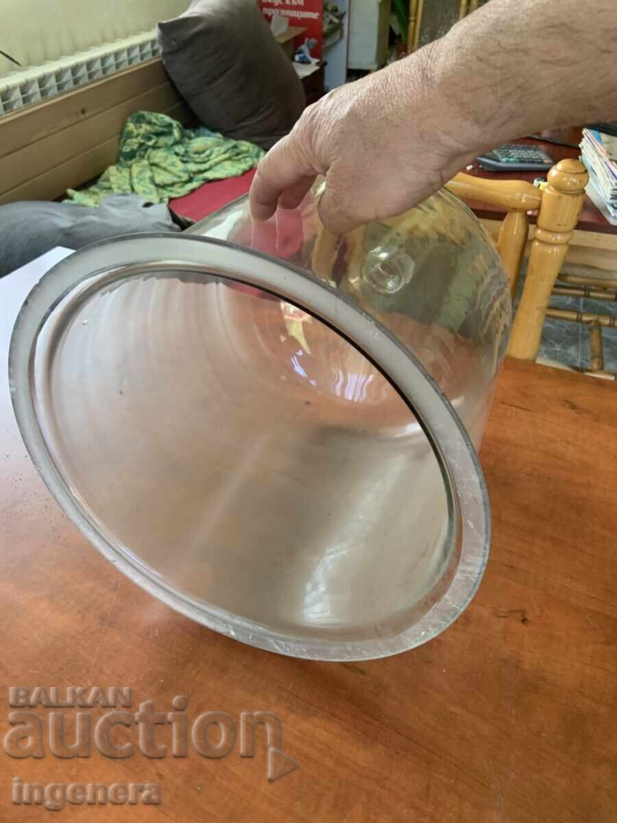 ЛАБОРАТОРНА ВАКУУМНА КАМБАНА-ДЕБЕЛО БОРОСИЛИКАТНО СТЪКЛО с цена € 65.00 | 127.13 лв.