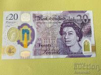 20 Pound banknote 2018 Great Britain