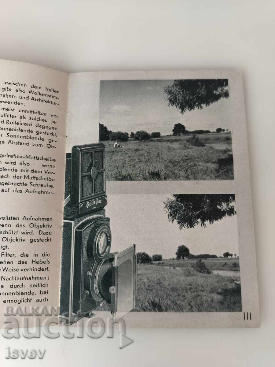 Стара рекламна брошура на фотоапарати 1935г. - 5 Стара рекламна брошура на фотоапарати 1935г. - 5