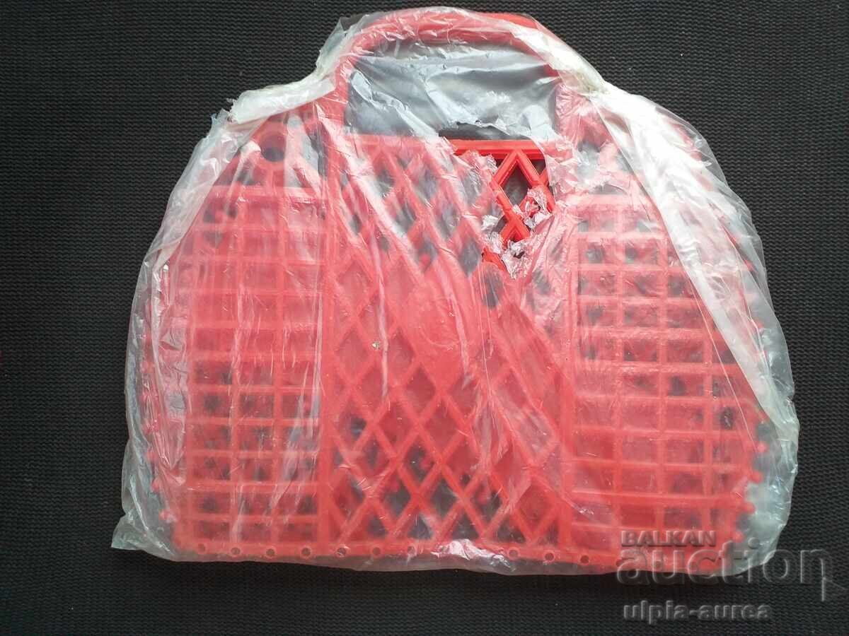 Auction Socialist plastic shopping bag UNUSED Auction Socialist plastic shopping bag UNUSED